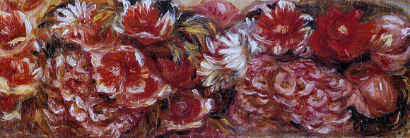  Pierre Auguste Renoir Floral Headband - Canvas Art Print