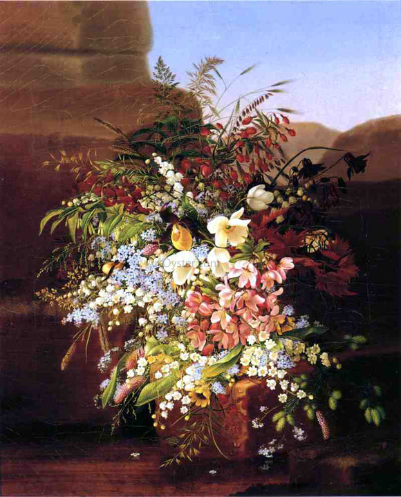  Adelheid Dietrich Floral Still Life - Canvas Art Print