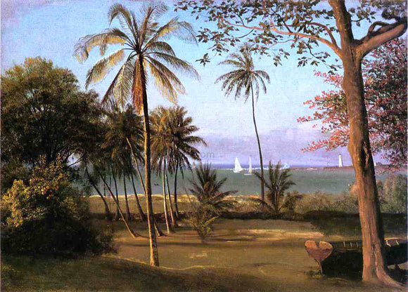  Albert Bierstadt Florida Scene - Canvas Art Print