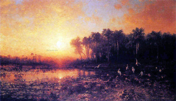  George Herbert McCord Florida Sunrise - Canvas Art Print