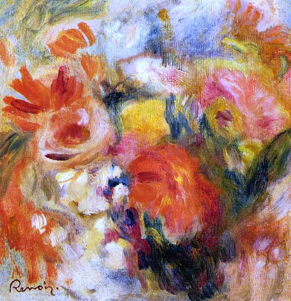  Pierre Auguste Renoir Flower Study - Canvas Art Print