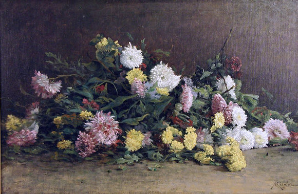  Albert Gabriel Rigolot Flowers - Canvas Art Print