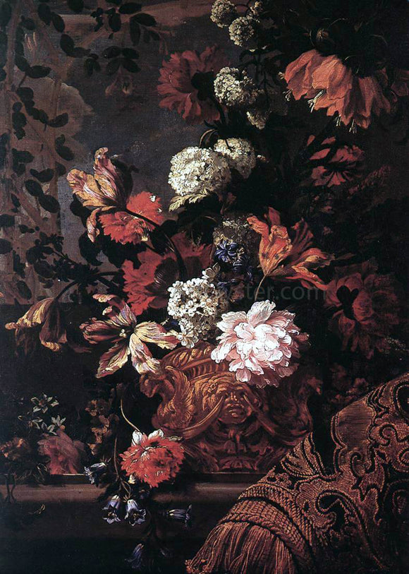  Jean-Baptiste Monnoyer Flowers - Canvas Art Print