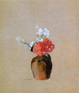  Odilon Redon Flowers in a Pot - Canvas Art Print