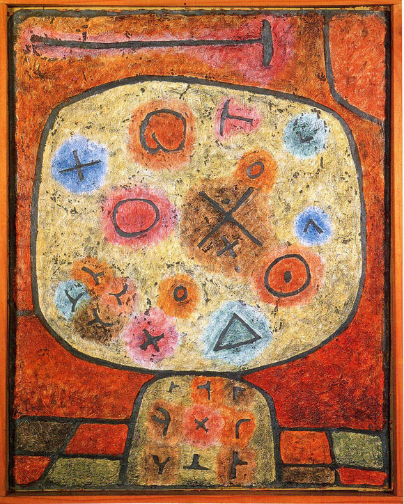  Paul Klee Flowers in Stone - Canvas Art Print