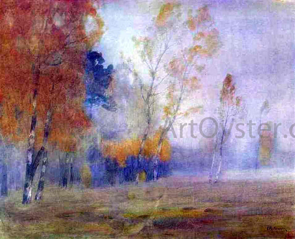 Isaac Ilich Levitan Fog, Autumn - Canvas Art Print