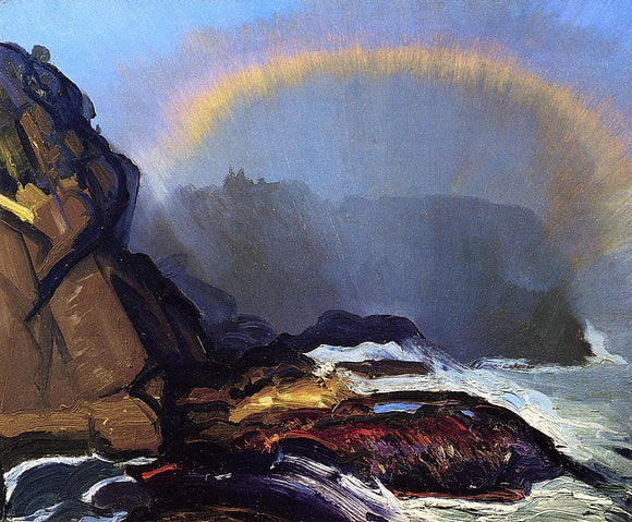  George Wesley Bellows Fog Rainbow - Canvas Art Print