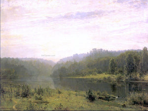  Ivan Ivanovich Shishkin Foggy Morning - Canvas Art Print