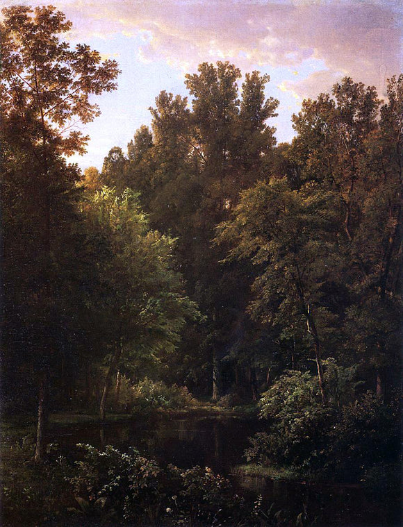  William Trost Richards Forest Pool - Canvas Art Print