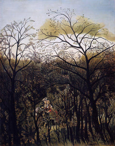  Henri Rousseau Forest Rendezvous - Canvas Art Print