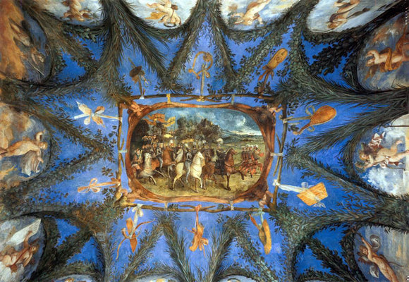  Dosso Dossi Francesco Maria della Rovere Leading His Troups - Canvas Art Print