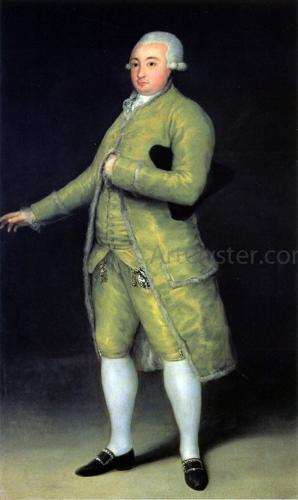  Francisco Jose de Goya Y Lucientes Francisco de Cabarrus - Canvas Art Print