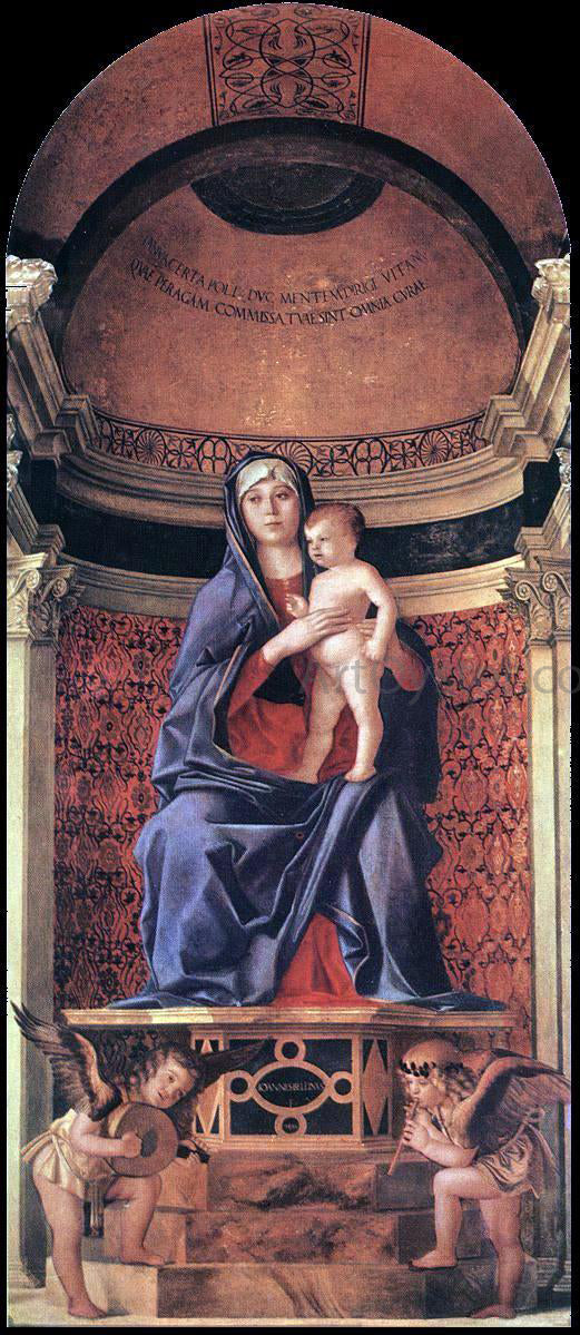  Giovanni Bellini Frari Triptych (detail) - Canvas Art Print