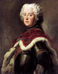  Antoine Pesne Frederick the Great as Crown Prince - Canvas Art Print