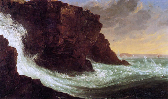  Thomas Cole Frenchman's Bay, Mt. Desert Island - Canvas Art Print
