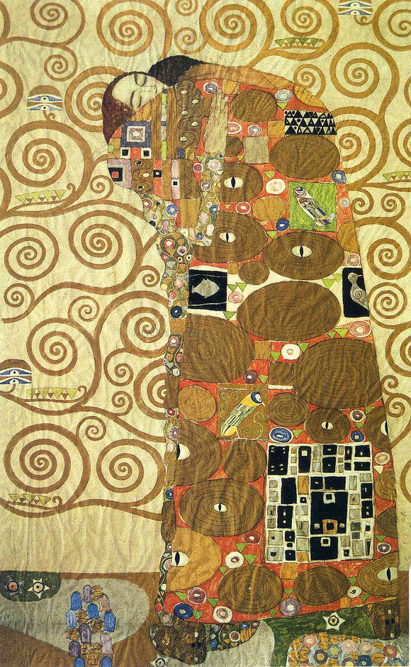  Gustav Klimt A Frieze of the Villa Stoclet in Brussels Fulfillment - Canvas Art Print