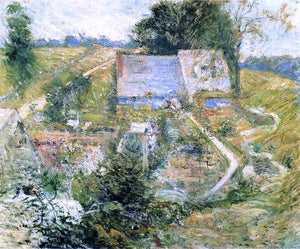  John Twachtman From the Upper Terrace - Canvas Art Print