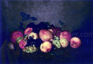  Charles Ethan Porter Fruit: Apples, Grapes, Peaches and Pears - Canvas Art Print