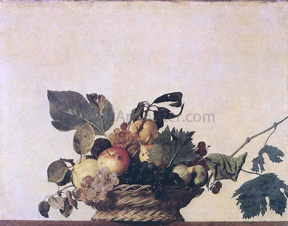  Caravaggio Merisi Fruit Basket - Canvas Art Print