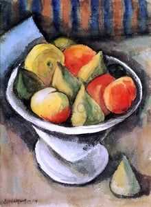  Samuel Halpert Fruit Bowl - Canvas Art Print