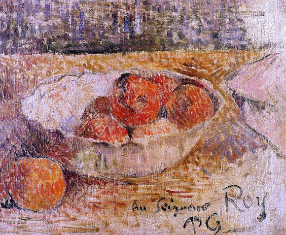  Paul Gauguin Fruit in a Bowl - Canvas Art Print