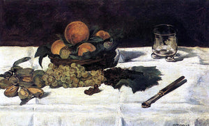  Edouard Manet Fruit on a Table - Canvas Art Print