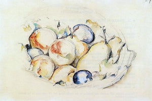  Paul Cezanne Fruits - Canvas Art Print