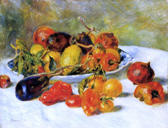  Pierre Auguste Renoir Fruits of the Midi - Canvas Art Print
