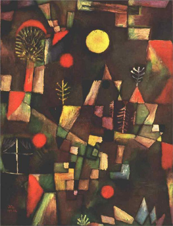  Paul Klee Full Moon - Canvas Art Print