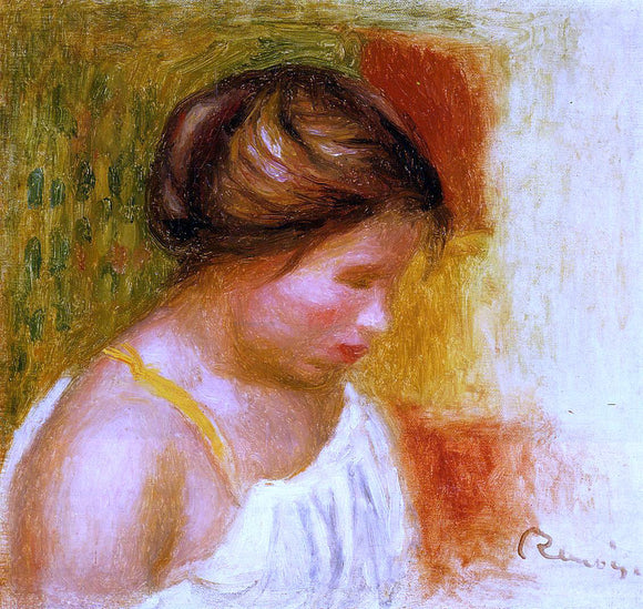  Pierre Auguste Renoir Gabrielle in a Chemise - Canvas Art Print