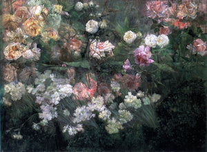  Maria Oakey Dewing Garden in May - Canvas Art Print
