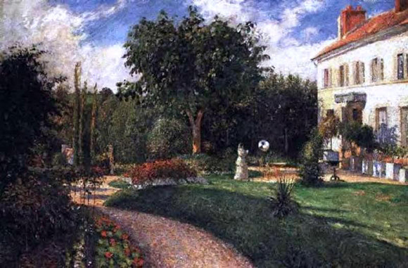  Camille Pissarro Garden of Les Mathurins - Canvas Art Print