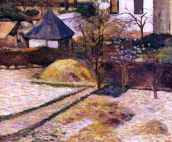  Paul Gauguin Garden View, Rouen - Canvas Art Print