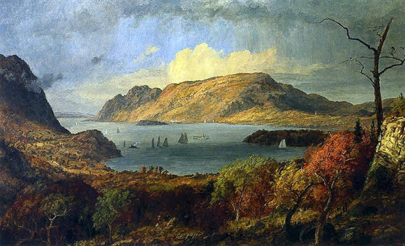  Jasper Francis Cropsey Gates of the Hudson - Canvas Art Print