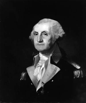  Thomas Sully George Washington - Canvas Art Print