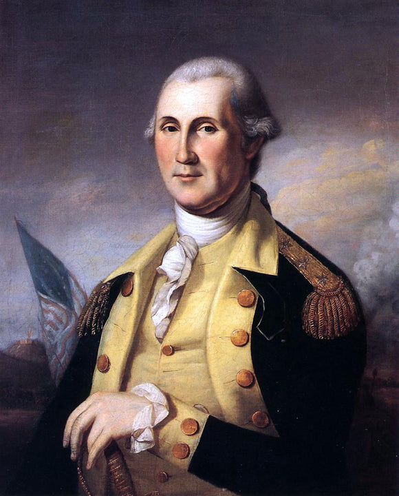  James Peale George Washington - Canvas Art Print