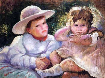  Armando Spadini Gioco di Bimbi - Canvas Art Print