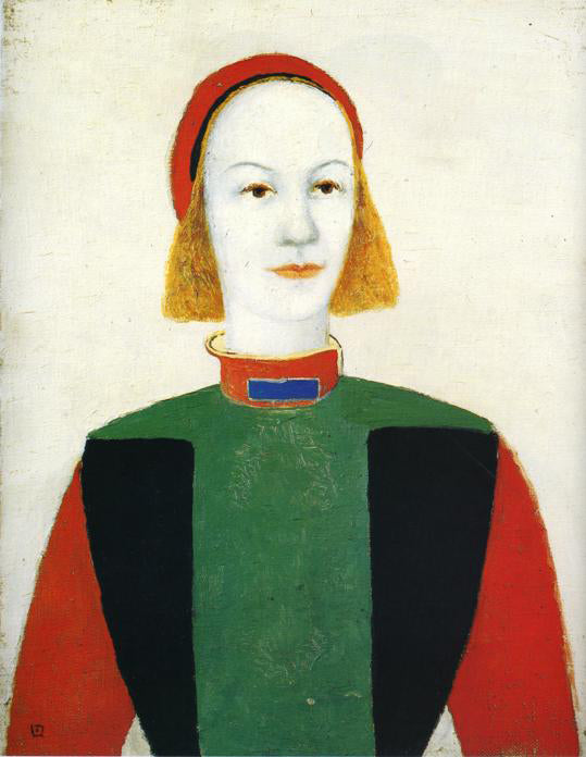 Kazimir Malevich Girl - Canvas Art Print