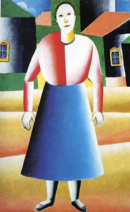  Kazimir Malevich Girl in the Country - Canvas Art Print