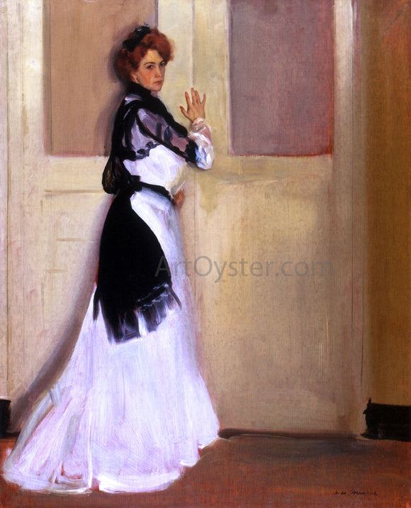  Alfred Henry Maurer Girl in White - Canvas Art Print