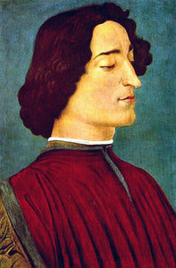  Sandro Botticelli Giuliano de' Medici - Canvas Art Print