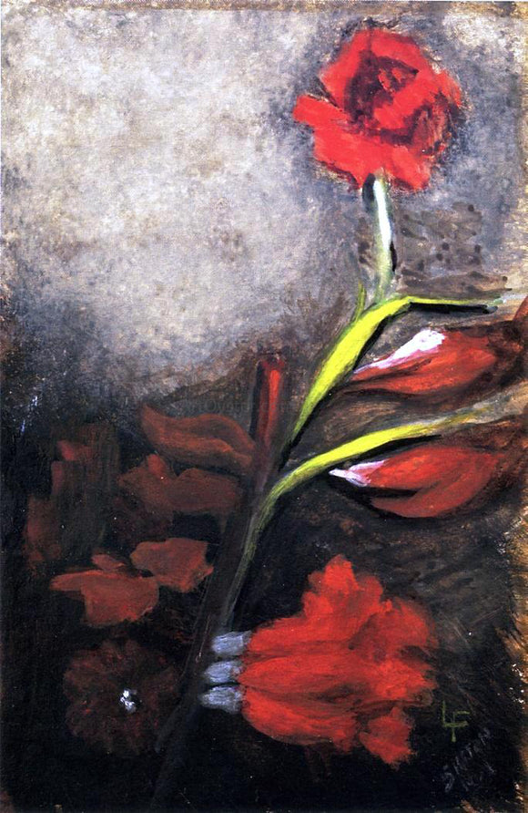  Louis C Moeller Gladiolus - Canvas Art Print