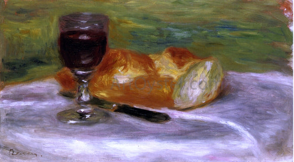  Pierre Auguste Renoir Glass of Wine - Canvas Art Print