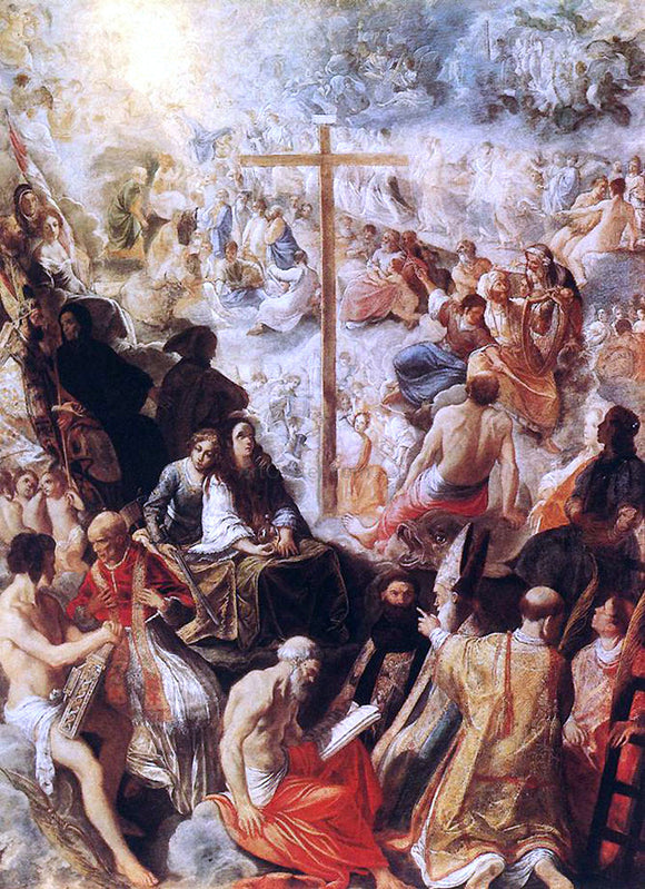  Adam Elsheimer Glorification of the Cross - Canvas Art Print
