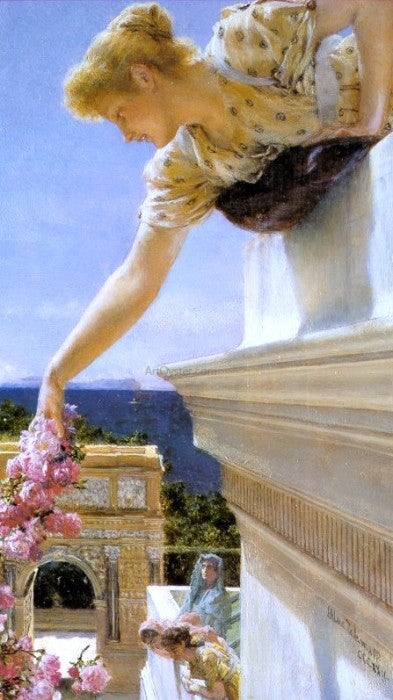  Sir Lawrence Alma-Tadema God Speed! - Canvas Art Print