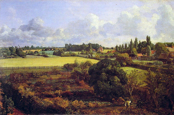  John Constable Golding Constable's Kitchen Garden - Canvas Art Print