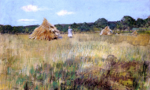  William Merritt Chase Grain Field, Shinnecock Hills - Canvas Art Print