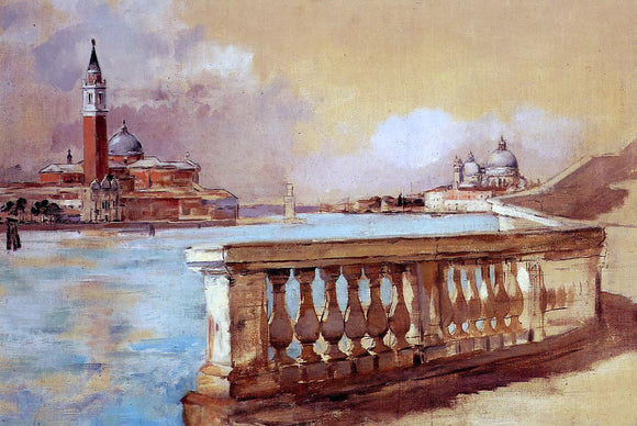  Frank Duveneck Grand Canal in Venice - Canvas Art Print