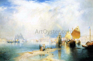  Thomas Moran Grand Canal, Venice - Canvas Art Print