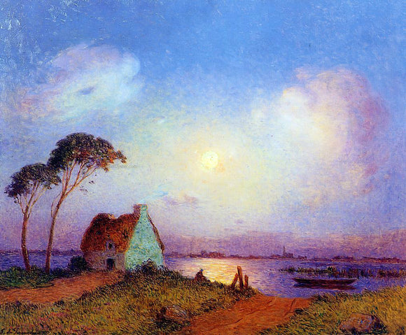  Ferdinand Du Puigaudeau Grande Briere Landscape - Canvas Art Print